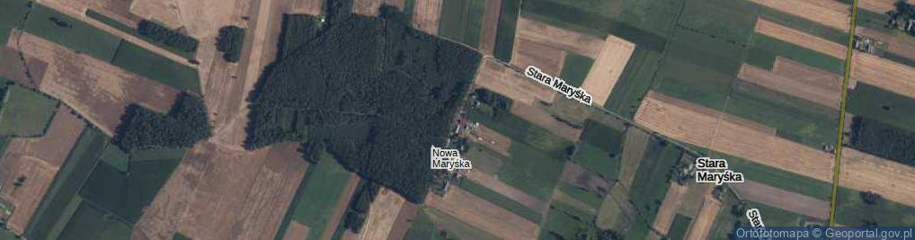 Zdjęcie satelitarne Nowa Maryśka ul.